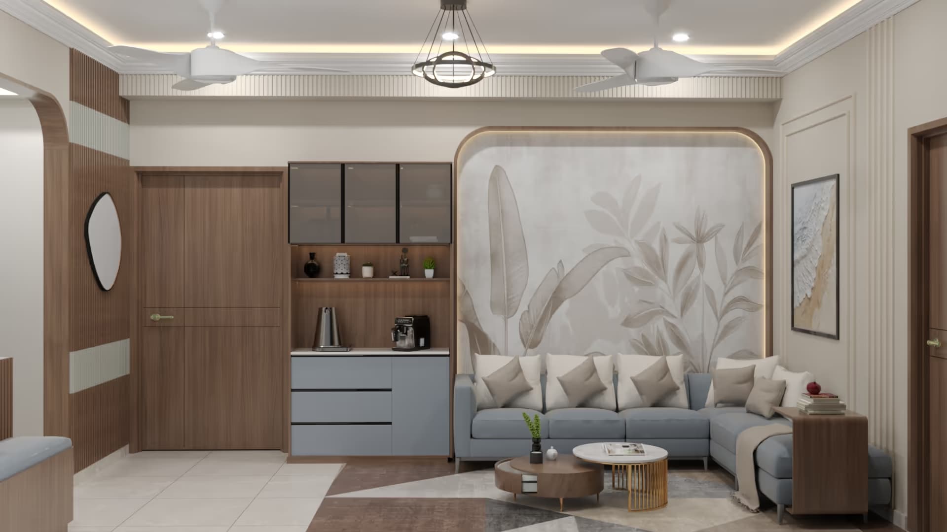 Living Room WallArc interior budget